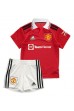 Manchester United Donny van de Beek #34 Babytruitje Thuis tenue Kind 2022-23 Korte Mouw (+ Korte broeken)